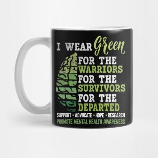 I Wear Green Mug